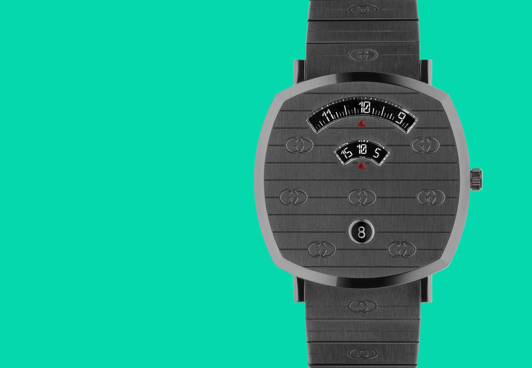 Wanted: Gucci Grip collection updated with titanium effect